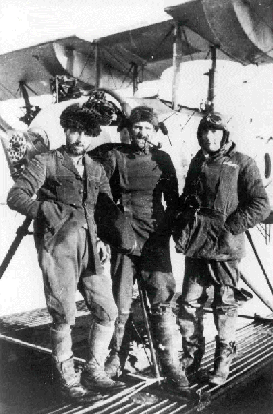 Members of the Oxford University Arctic Expedition at Base Camp, Spitzbergen