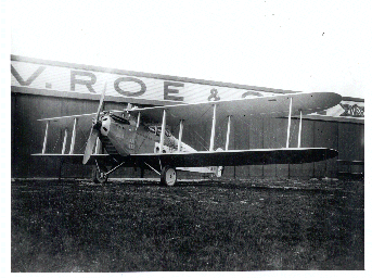 The Avro Aldershot bomber at an RAF display